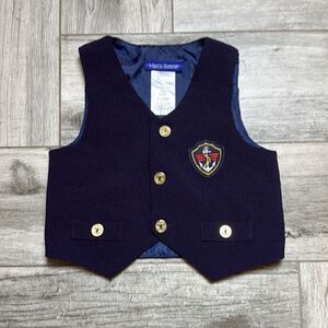 Matt's Scooter Kids Primary Waistcoat Vest Size 24M